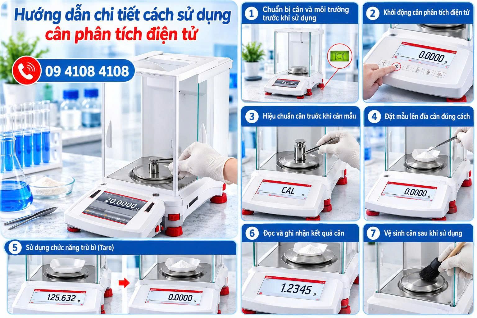 cân phân tích điện tử