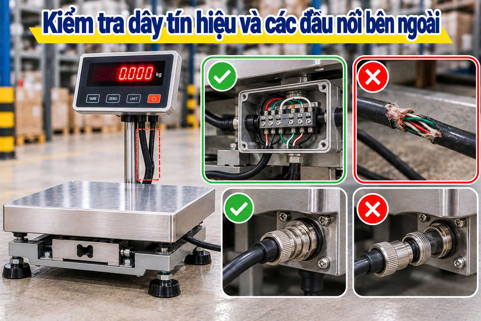 cân điện tử bị nhảy số