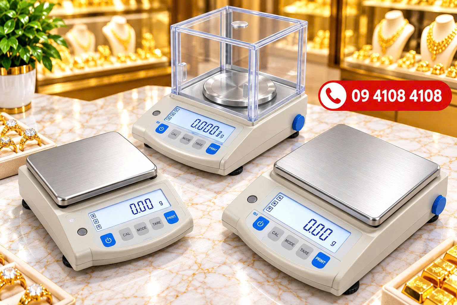 cân vàng điện tử