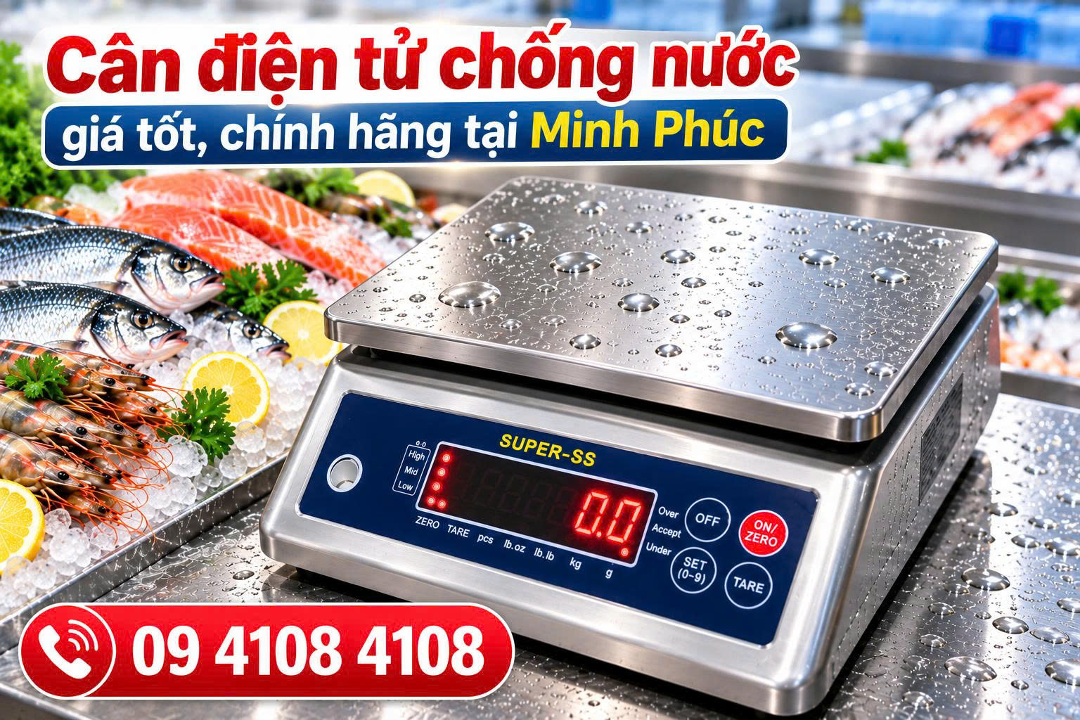 cân điện tử chống nước
